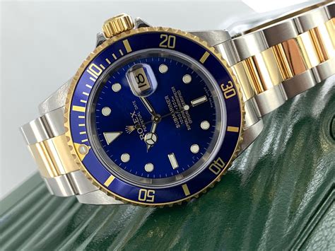 gold and stainless rolex submariner|rolex submariner automatic 18k gold.